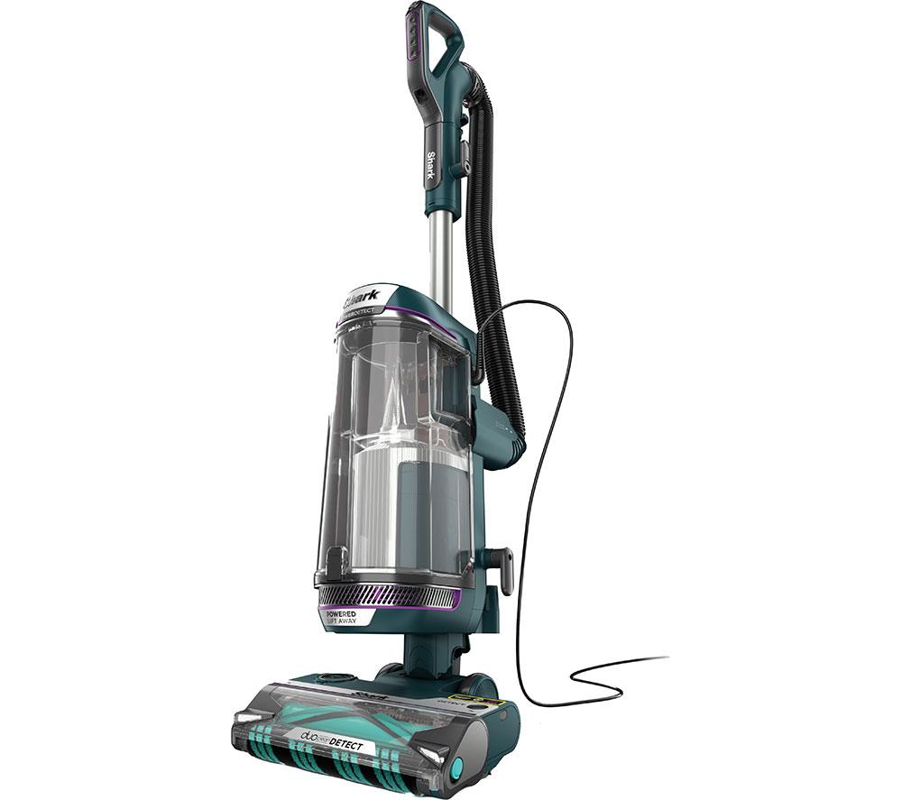 SHARK PowerDetect Powered Lift-Away AZ3900UKT Upright Bagless Vacuum Cleaner – Dark Teal, Blue