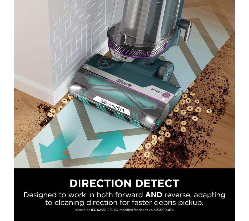 SHARK PowerDetect Powered Lift-Away Pet AZ3900UKT Upright Bagless Vacuum Cleaner - Dark Teal image number 8 of 14