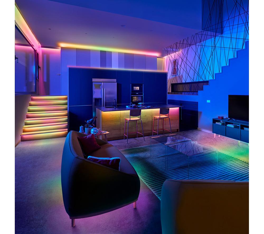 WIZ RGBIC Smart LED Lightstrip - 10 m image number 2 of 6