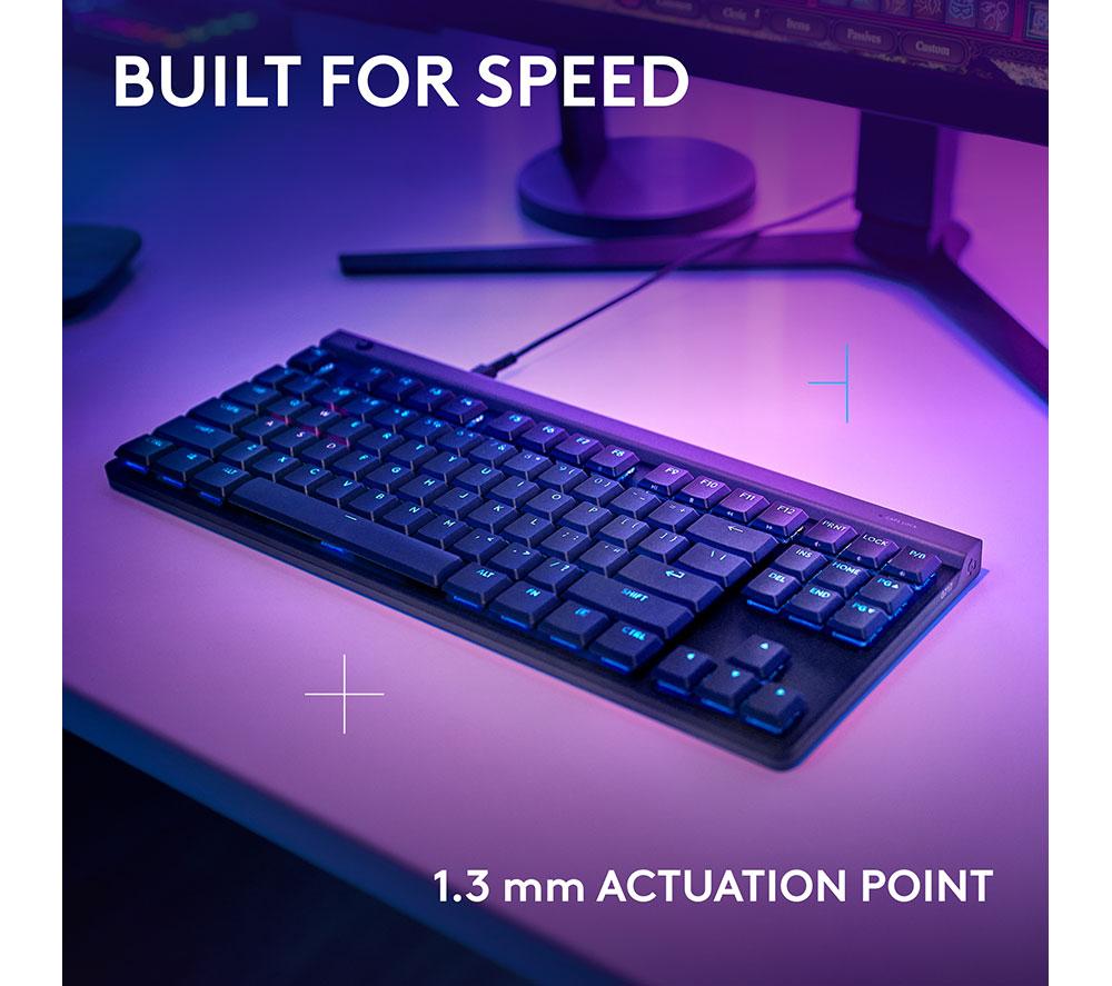 LOGITECH G515 TKL Mechanical Gaming Keyboard - Black image number 3 of 8