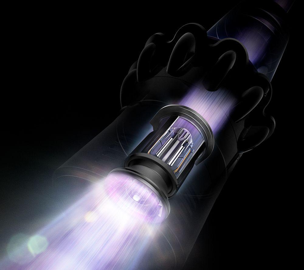 DYSON Cyclone V10 Total Clean Cordless Vacuum Cleaner - Grey & Purple image number 7 of 14