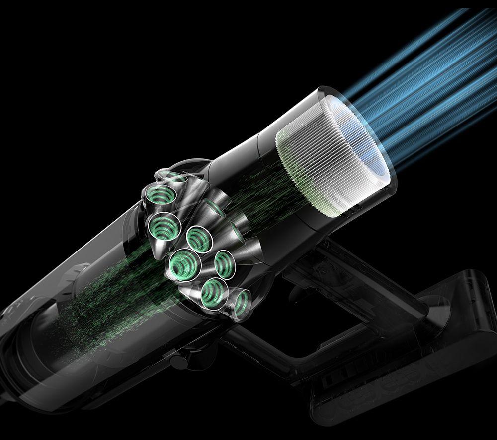 DYSON Cyclone V10 Total Clean Cordless Vacuum Cleaner - Grey & Purple image number 8 of 14