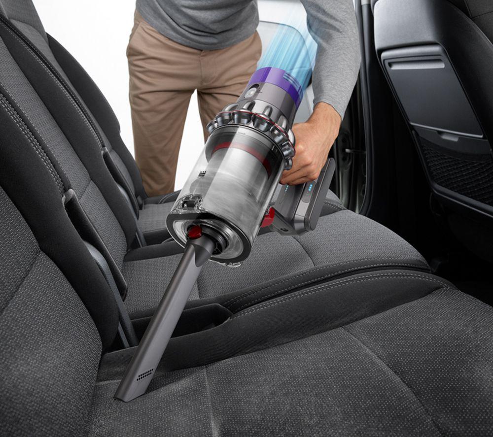 DYSON Cyclone V10 Total Clean Cordless Vacuum Cleaner - Grey & Purple image number 12 of 14
