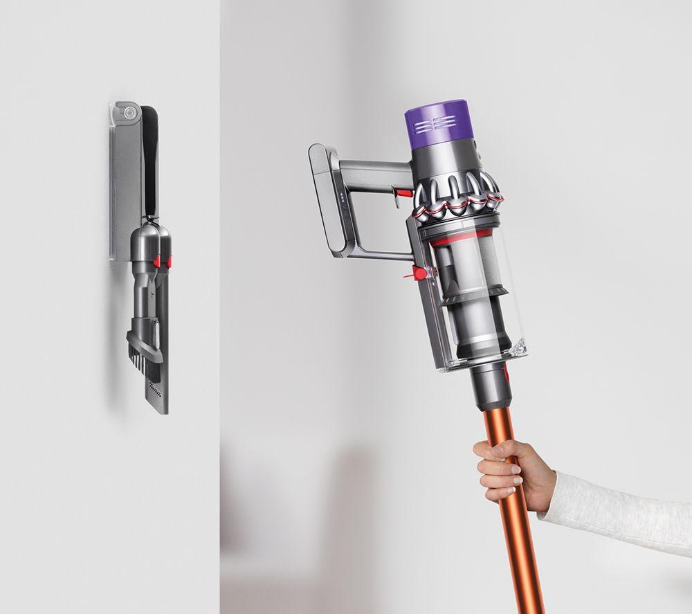 DYSON Cyclone V10 Total Clean Cordless Vacuum Cleaner - Grey & Purple image number 14 of 14