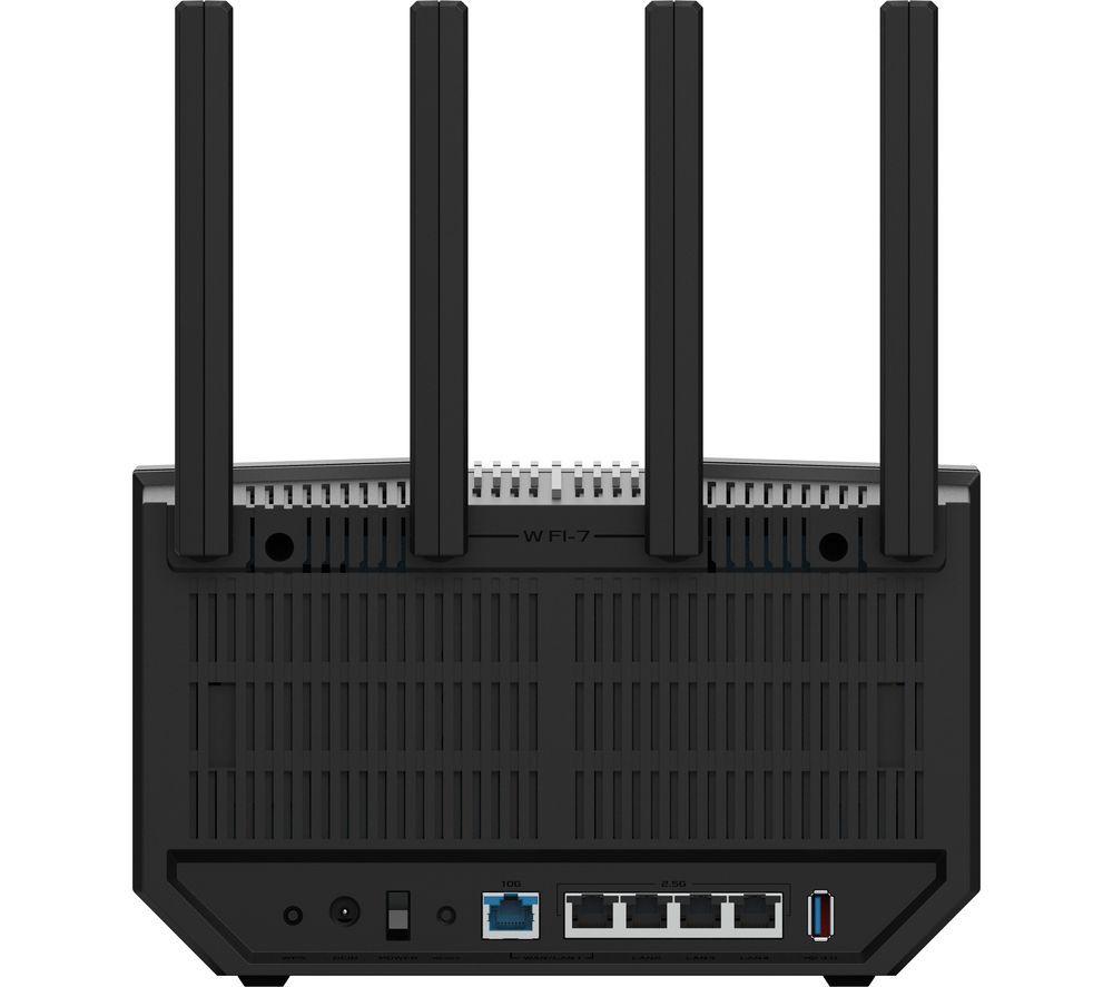 ASUS RT-BE92U WiFi Cable Router - BE 9200, Tri-band image number 4 of 7