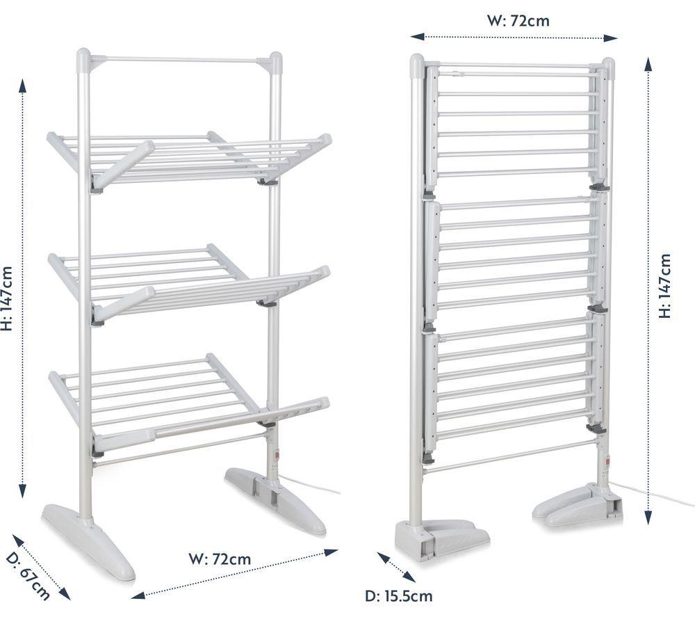 Buy MINKY SureDri 3 Tier Heated Clothes Airer Currys