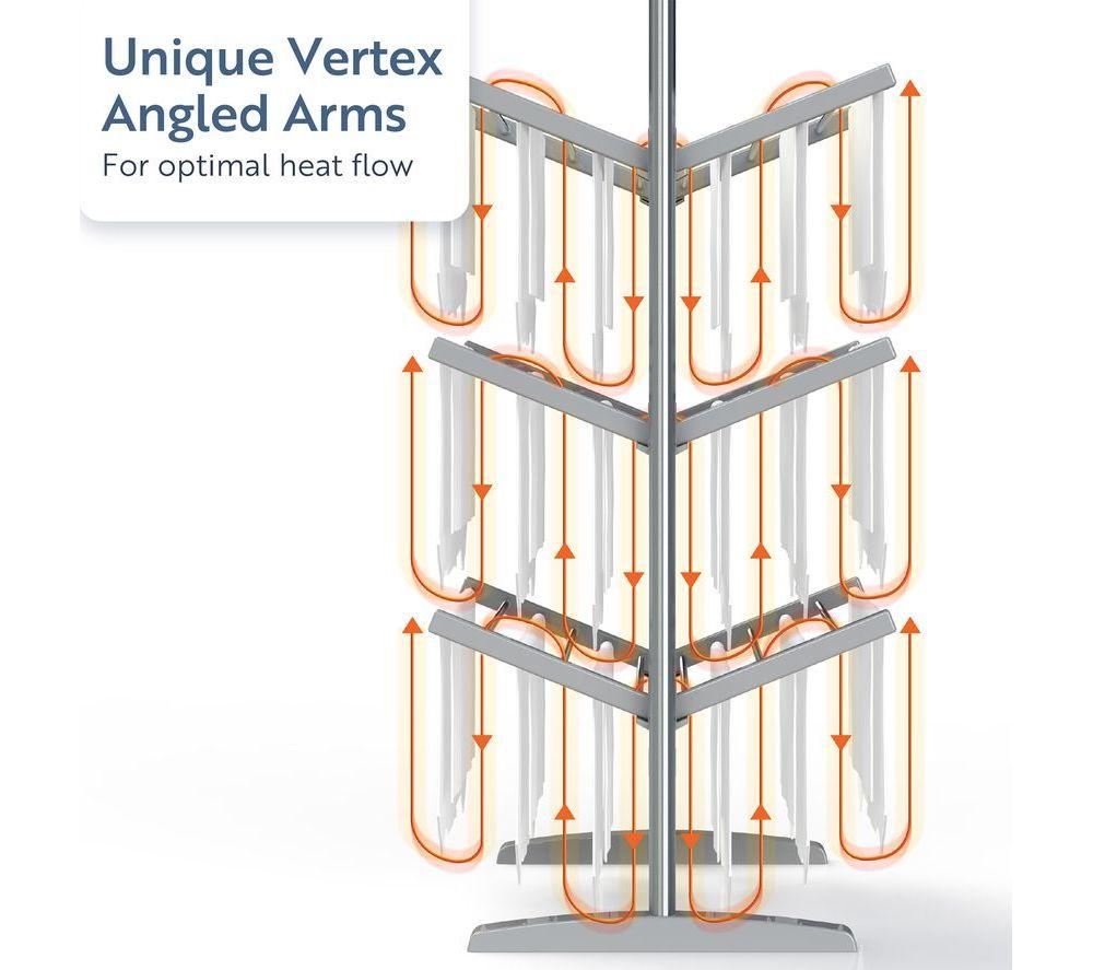 MINKY SureDri 4 Tier Heated Clothes Airer image number 4 of 13