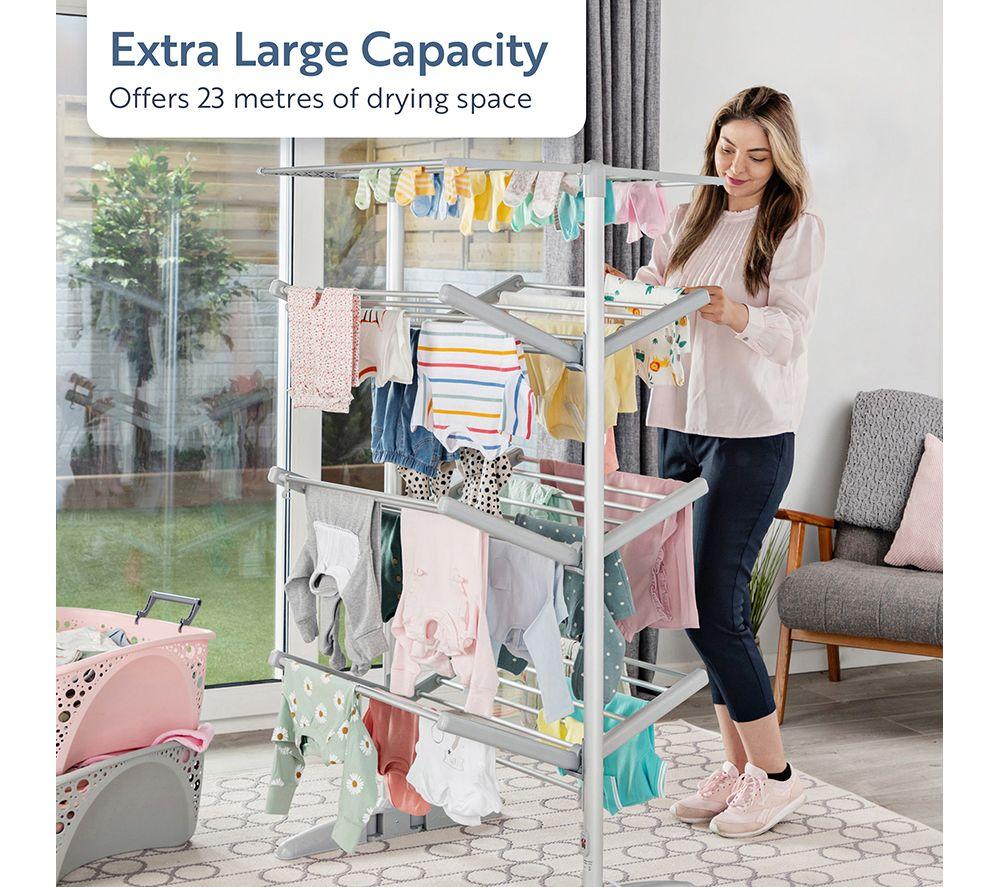 MINKY SureDri 4 Tier Heated Clothes Airer image number 7 of 13