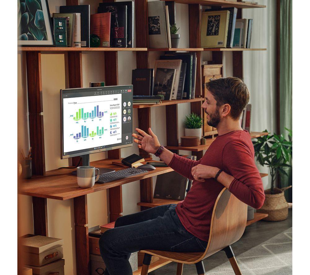 HP OmniStudio X 27-cs0003na 27" All-in-One PC - Intel&reg; Core&trade; Ultra 7, 1 TB SSD, Silver image number 18 of 26