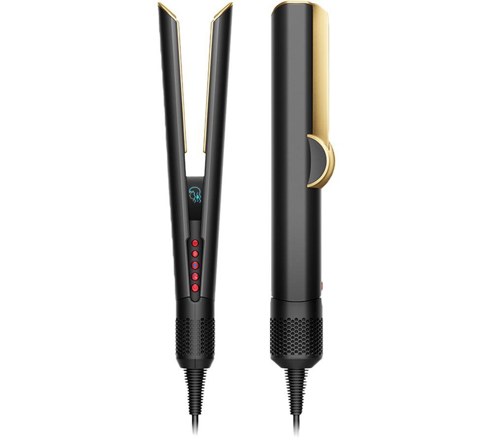 Dyson Airstrait Hair Straightener - Onyx Black & Gold