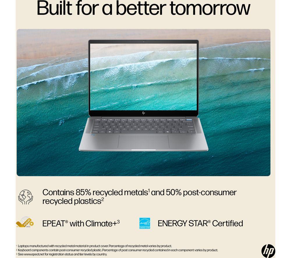 HP OmniBook Ultra 14" Laptop - AMD Ryzen AI 9, 1 TB SSD, Silver