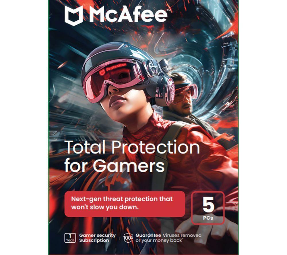 MCAFEE Total Protection for Gamers - 1 Year for 5 Devices