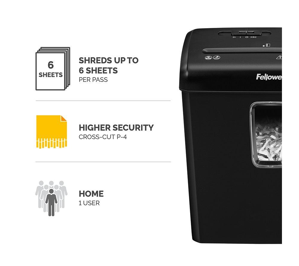 FELLOWES Powershred P-30C Cross Cut Paper Shredder image number 2 of 5