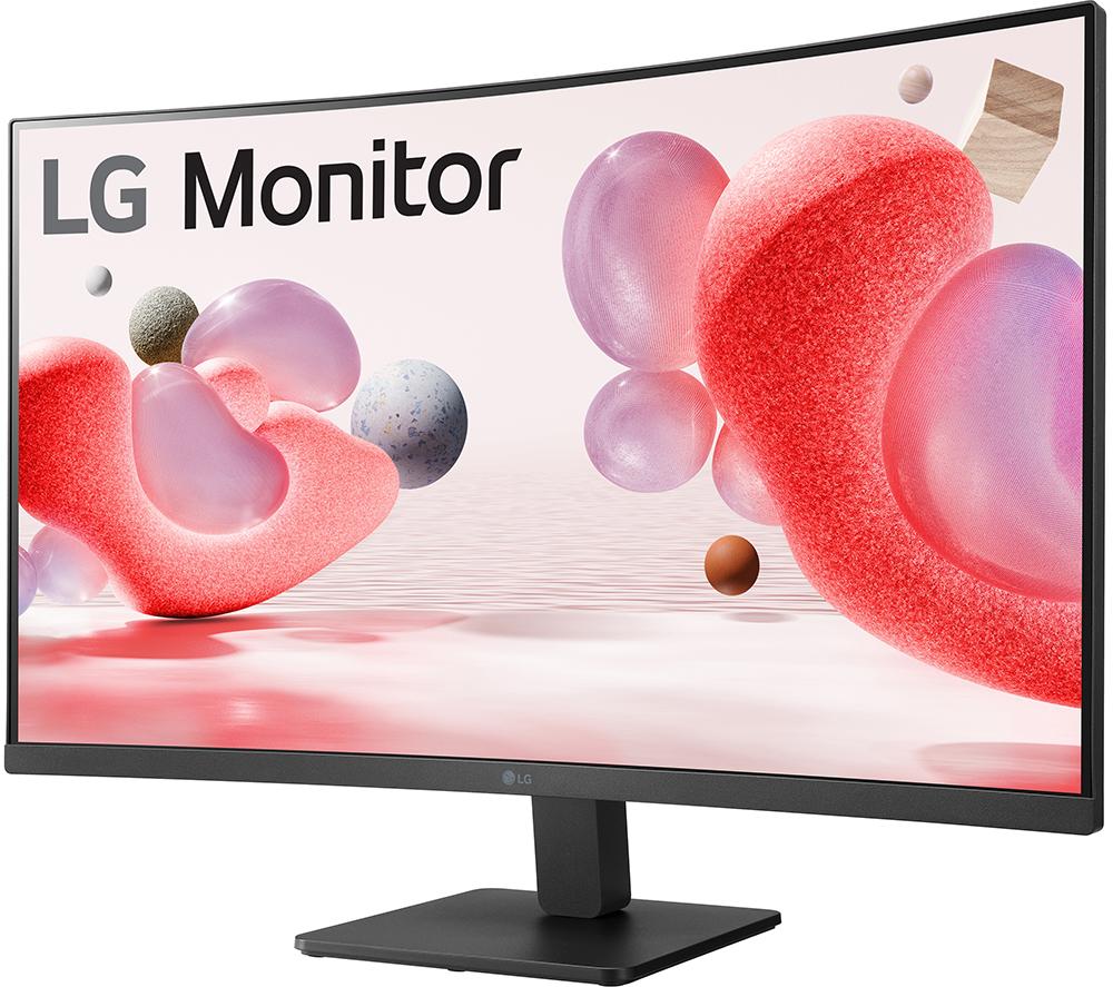 LG 32MR50C-B.AEKQ Full HD 32" Curved VA LCD Monitor - Black image number 7 of 11