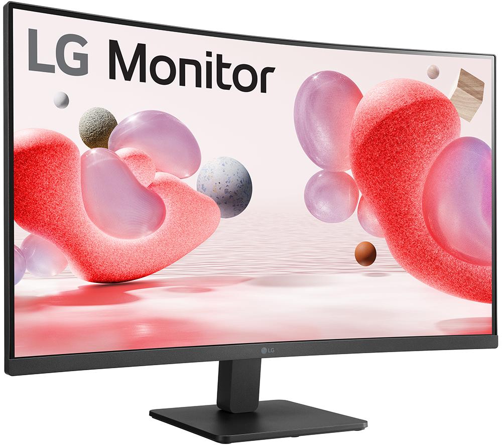 LG 32MR50C-B.AEKQ Full HD 32" Curved VA LCD Monitor - Black image number 8 of 11