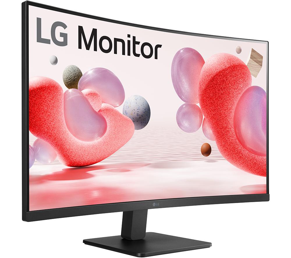LG 32MR50C-B.AEKQ Full HD 32" Curved VA LCD Monitor - Black image number 9 of 11
