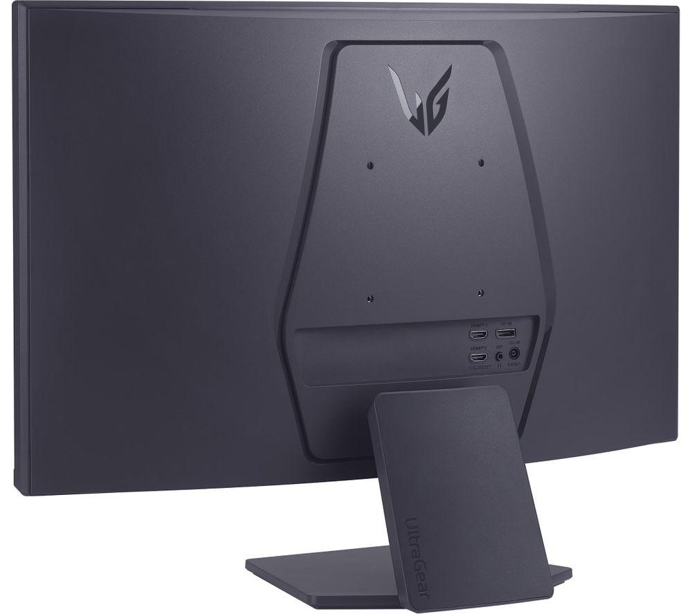 LG UltraGear 27GS60QC-B.AEK Quad HD 27" Curved VA LCD Gaming Monitor - Dark Grey image number 2 of 11