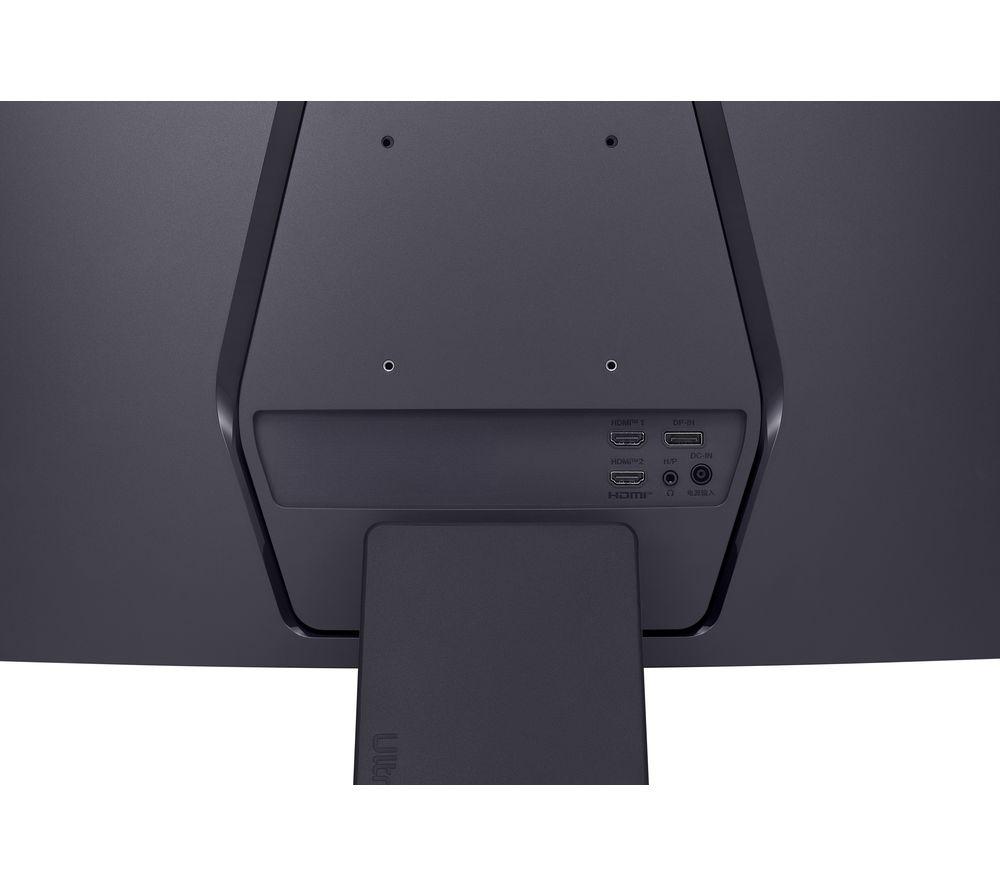 LG UltraGear 27GS60QC-B.AEK Quad HD 27" Curved VA LCD Gaming Monitor - Dark Grey image number 3 of 11