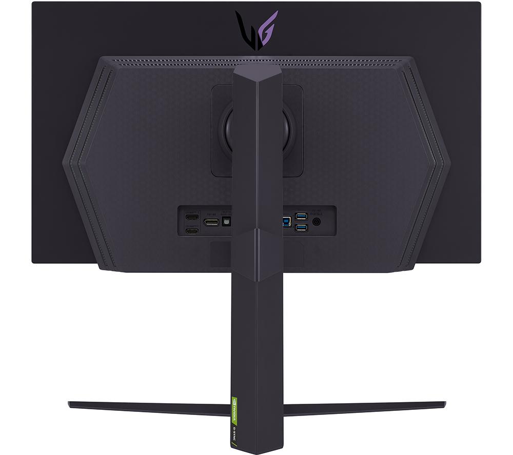 LG UltraGear 27GS95QE-B.AEK Quad HD 27" OLED Gaming Monitor - Grey - Thumbnail 4
