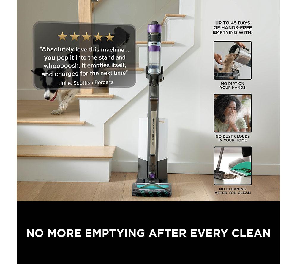 SHARK PowerDetect Clean & Empty IP3251UKT Pet Cordless Vacuum Cleaner - Java image number 6 of 24