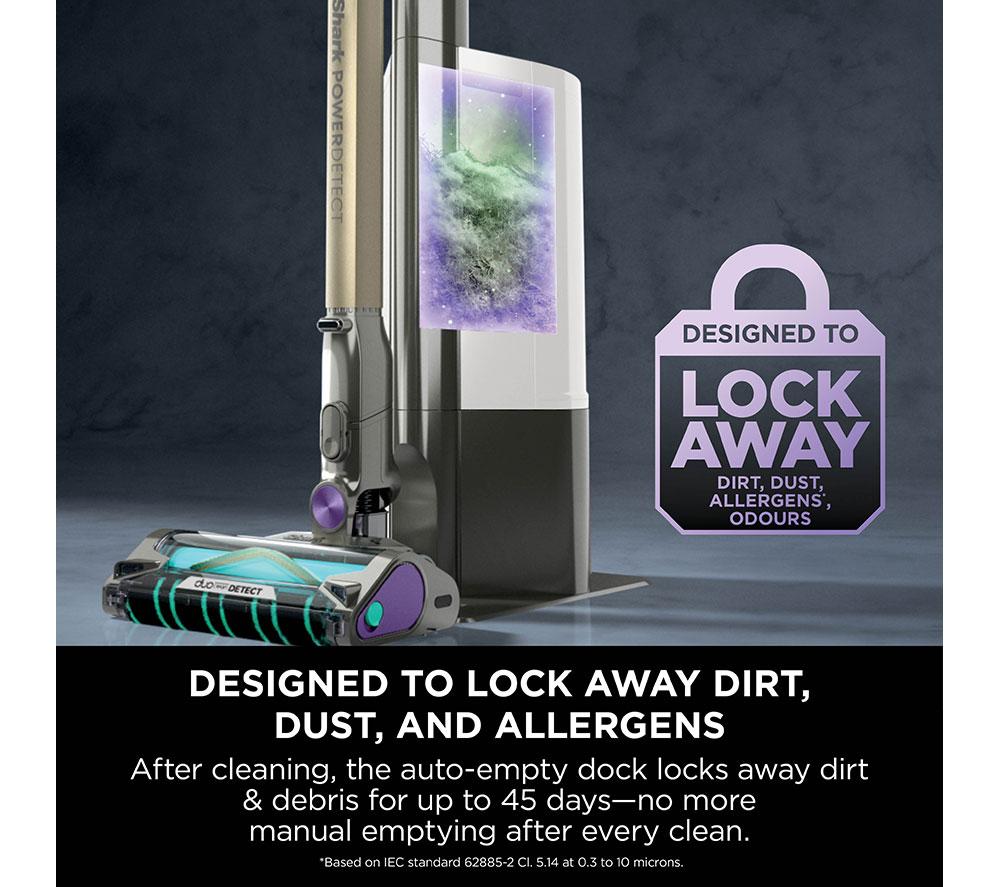 SHARK PowerDetect Clean & Empty IP3251UKT Pet Cordless Vacuum Cleaner - Java image number 8 of 24