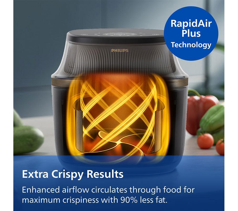 PHILIPS 3000 Series NA332/09 Air Fryer - Black image number 5 of 13