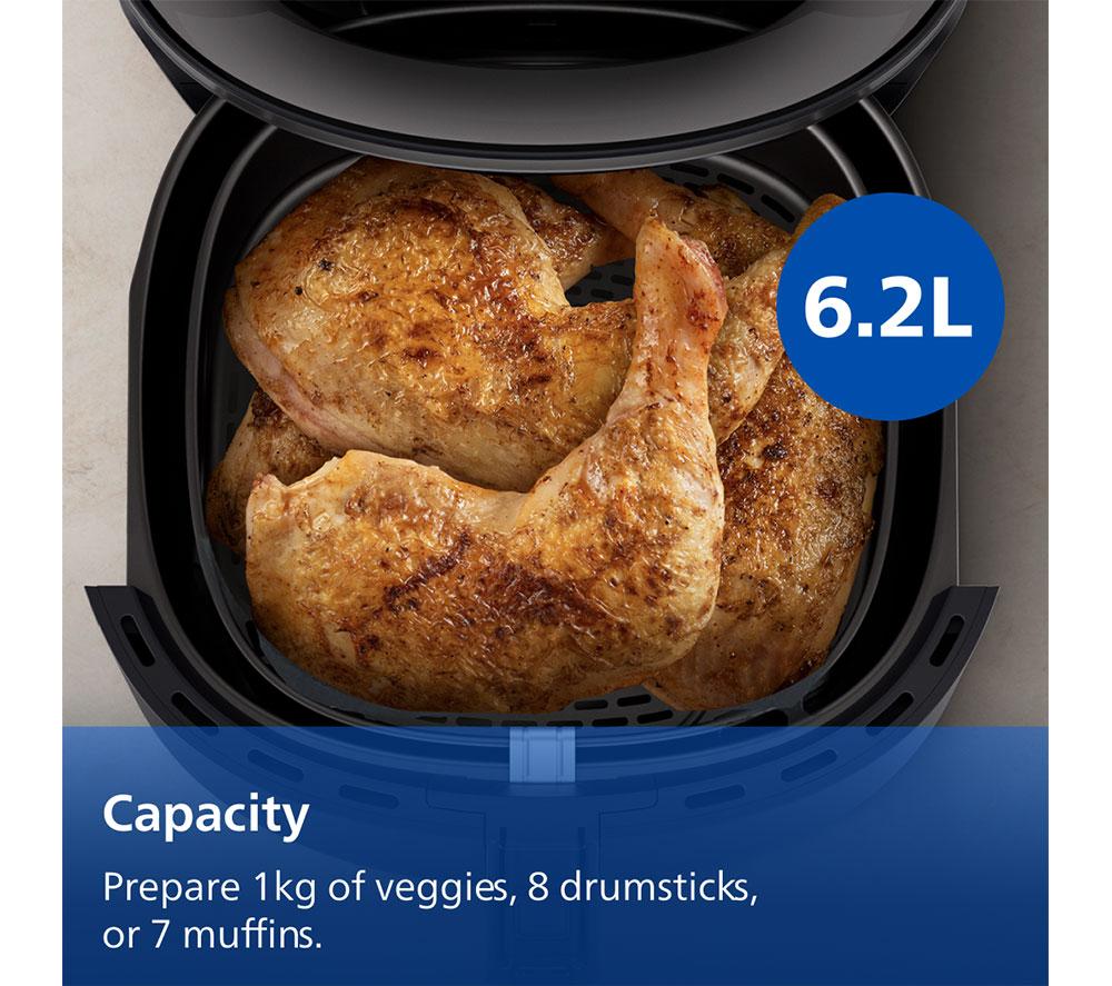 PHILIPS 3000 Series NA332/09 Air Fryer - Black image number 6 of 13