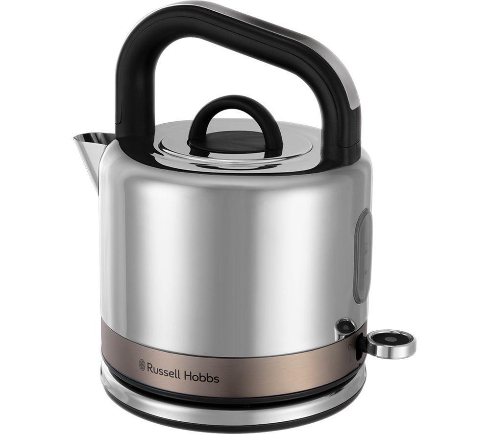 Buy RUSSELL HOBBS Distinctions 26422 Traditional Kettle Titanium Currys