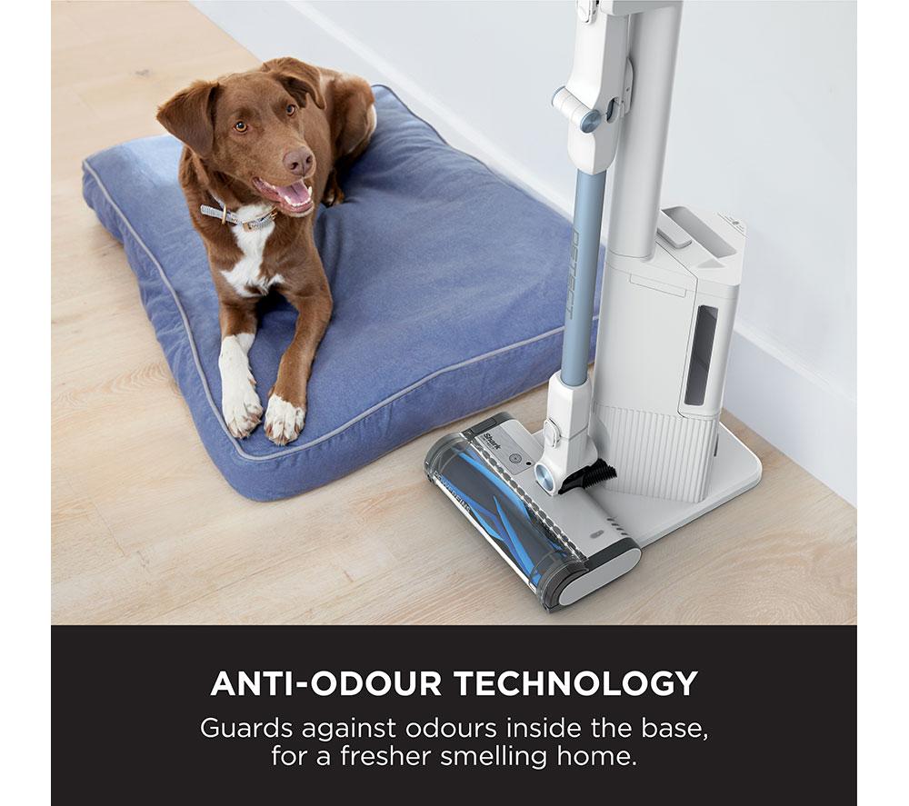 SHARK Detect Clean & Empty Pet IW4621UKT Cordless Vacuum Cleaner - Cloudy Blue image number 6 of 13