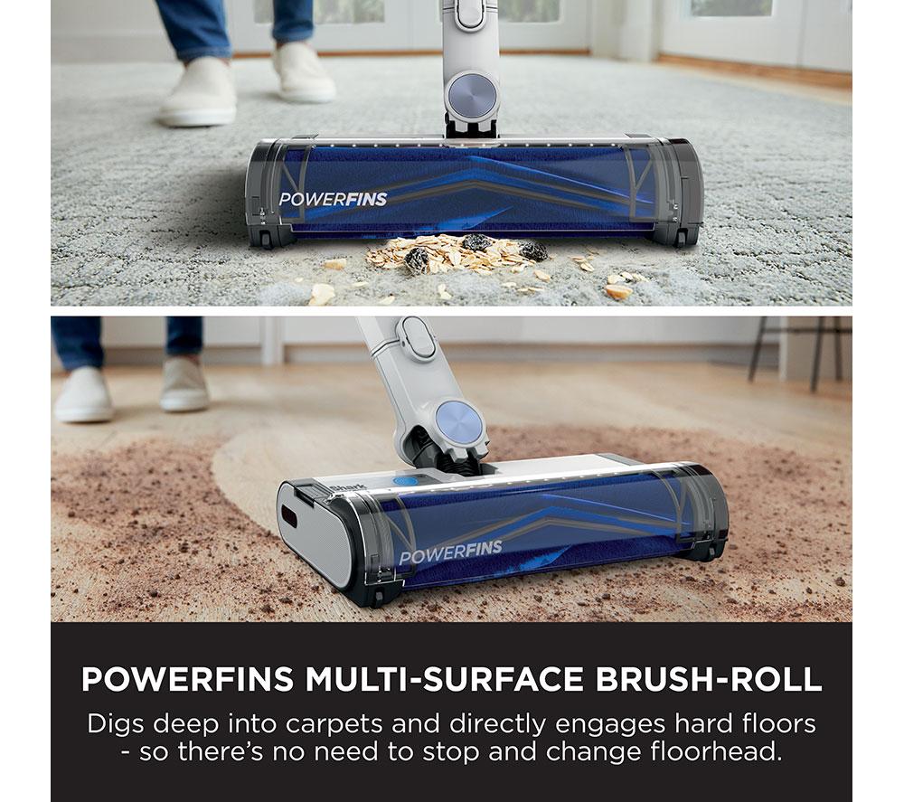 SHARK Detect Clean & Empty Pet IW4621UKT Cordless Vacuum Cleaner - Cloudy Blue image number 9 of 13
