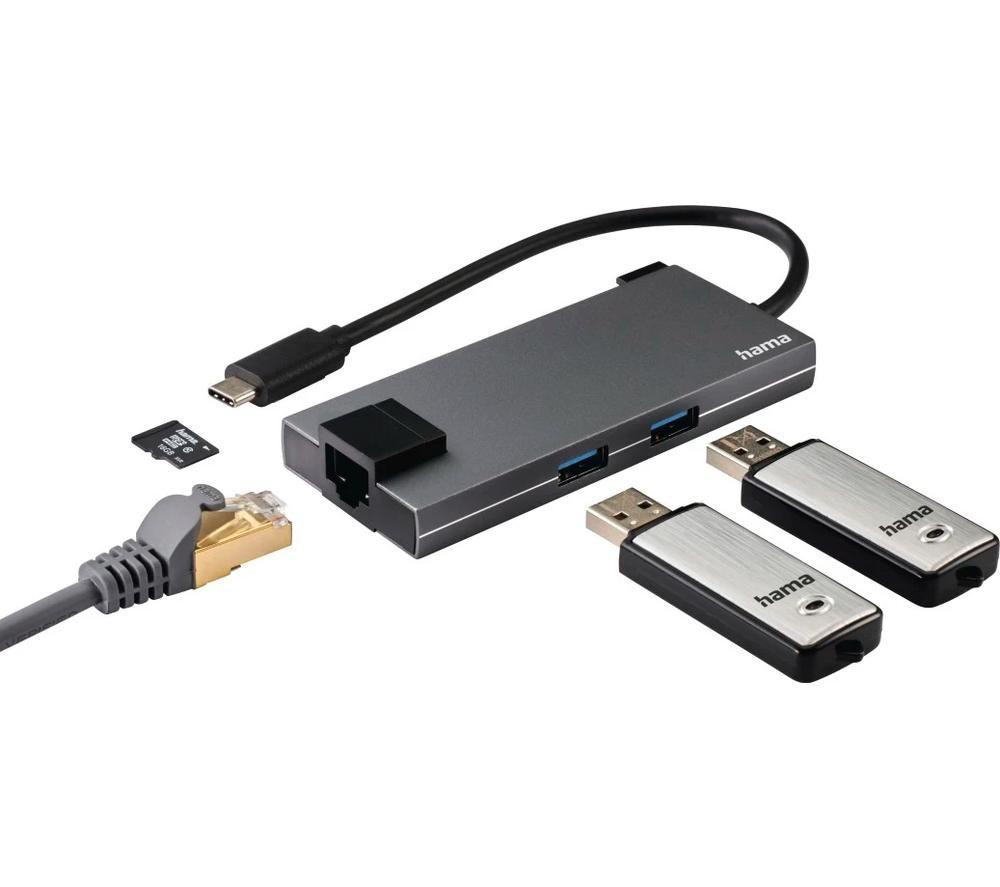 HAMA 5-port USB Type-C Hub image number 3 of 3