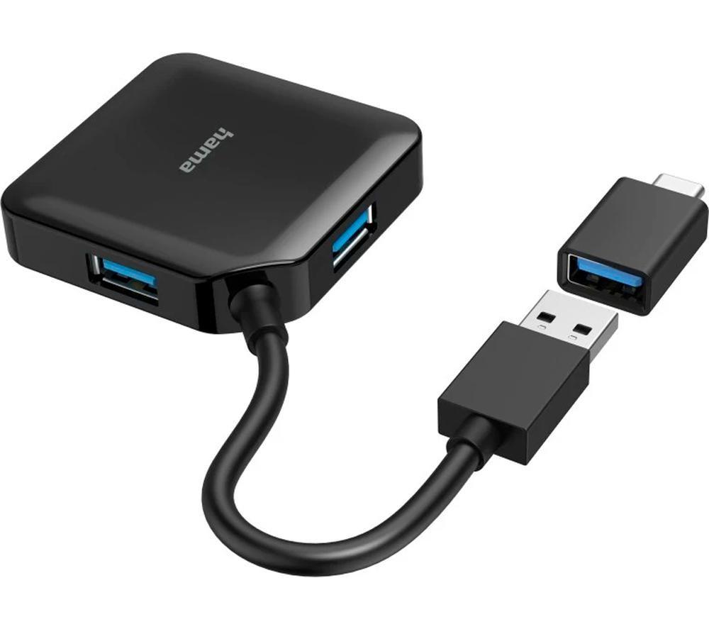 HAMA 4-port USB Type-C Connection Hub image number 2 of 5