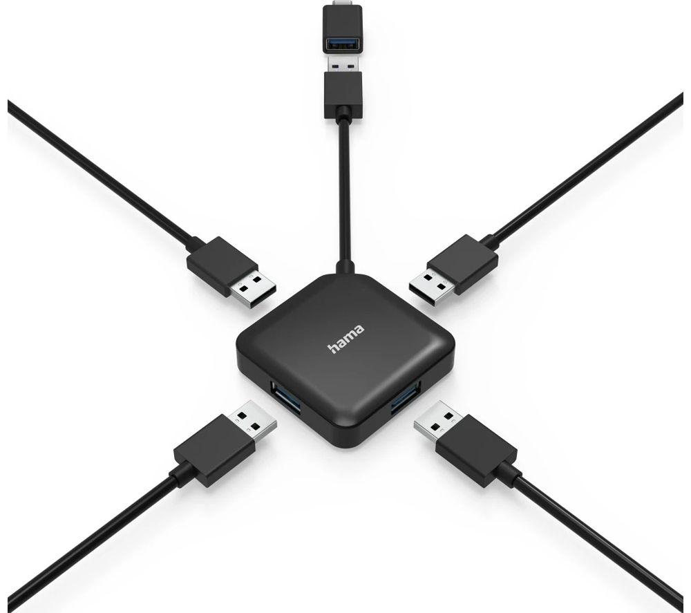 HAMA 4-port USB Type-C Connection Hub image number 4 of 5
