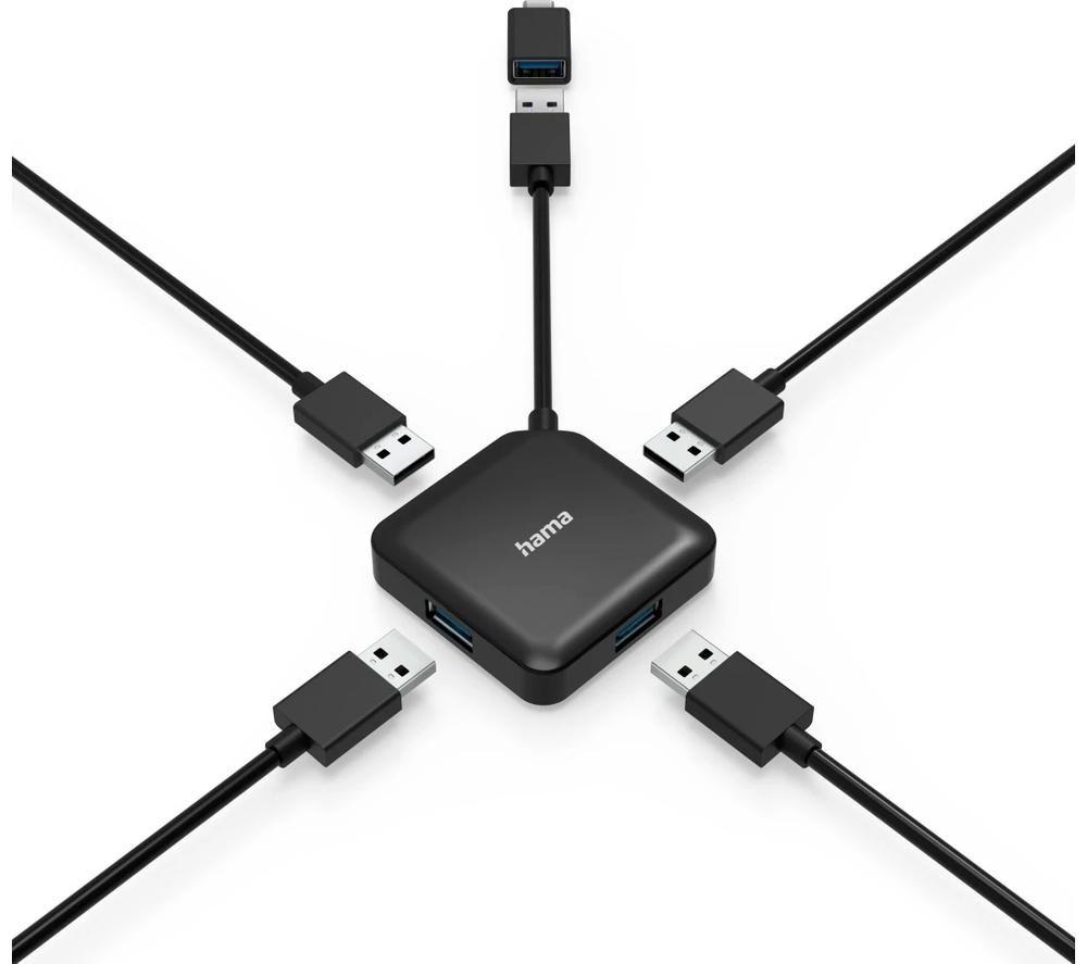 HAMA 4-port USB Type-C Connection Hub image number 5 of 5