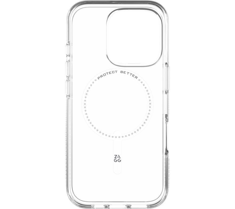 ZAGG Crystal Palace Snap iPhone 16 Pro Case - Clear image number 2 of 3