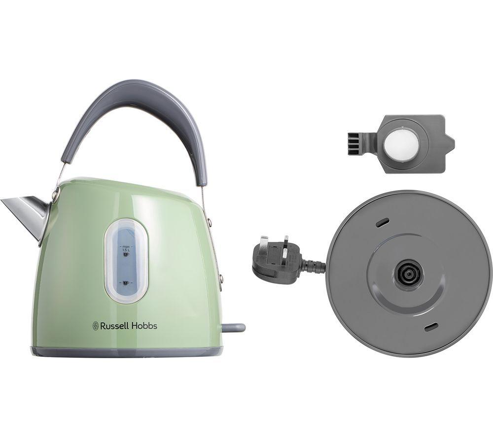 RUSSELL HOBBS Stylevia 28134 Traditional Kettle - Sage Green image number 2 of 10