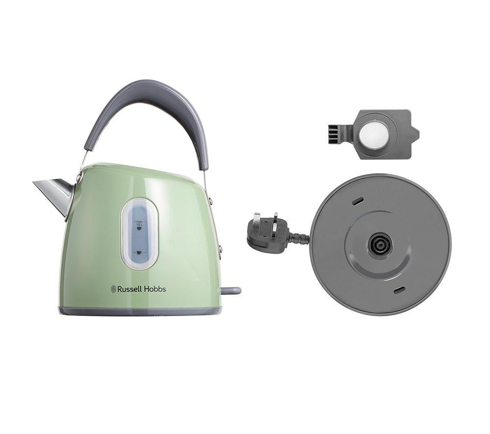 RUSSELL HOBBS Stylevia 28134 Traditional Kettle - Sage Green image number 9 of 10