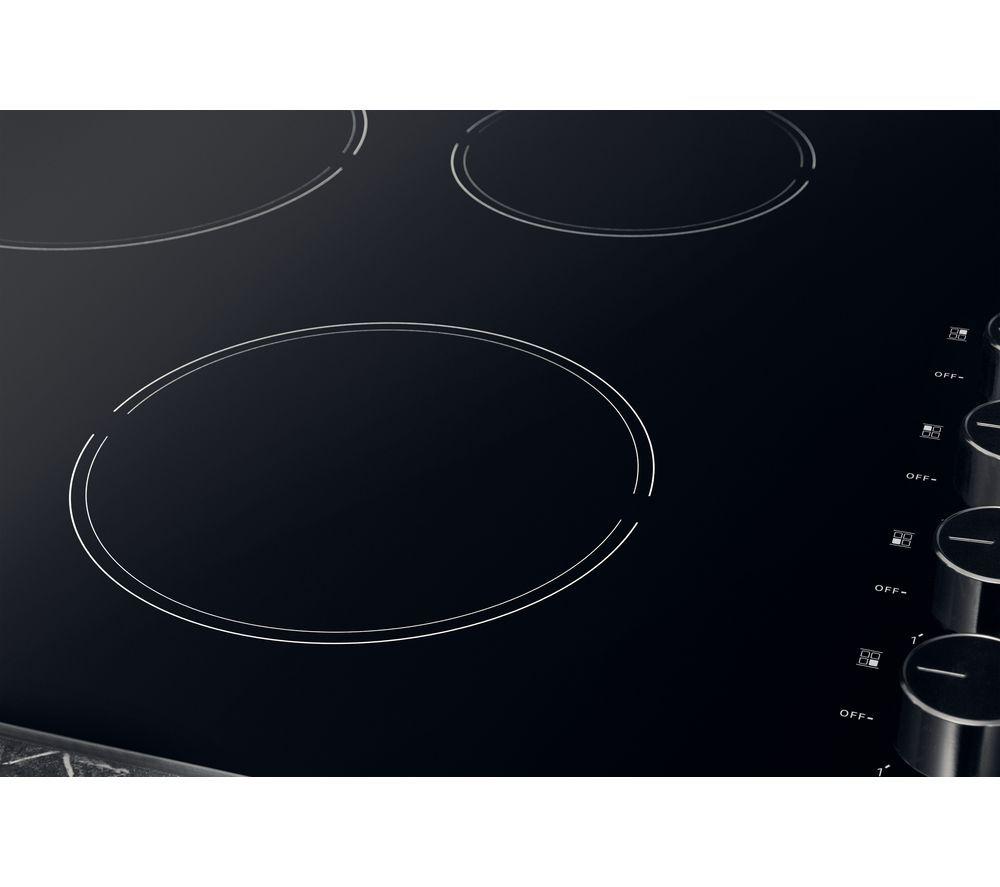 HOTPOINT HR 620 R H 60 cm Electric Ceramic Hob - Black image number 2 of 4