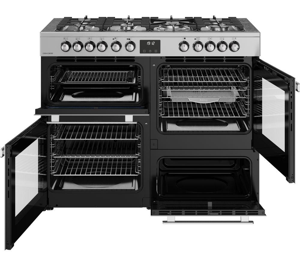 BELLING Cookcentre 110DF Electric Gas Range Cooker - Stainless Steel image number 8 of 21