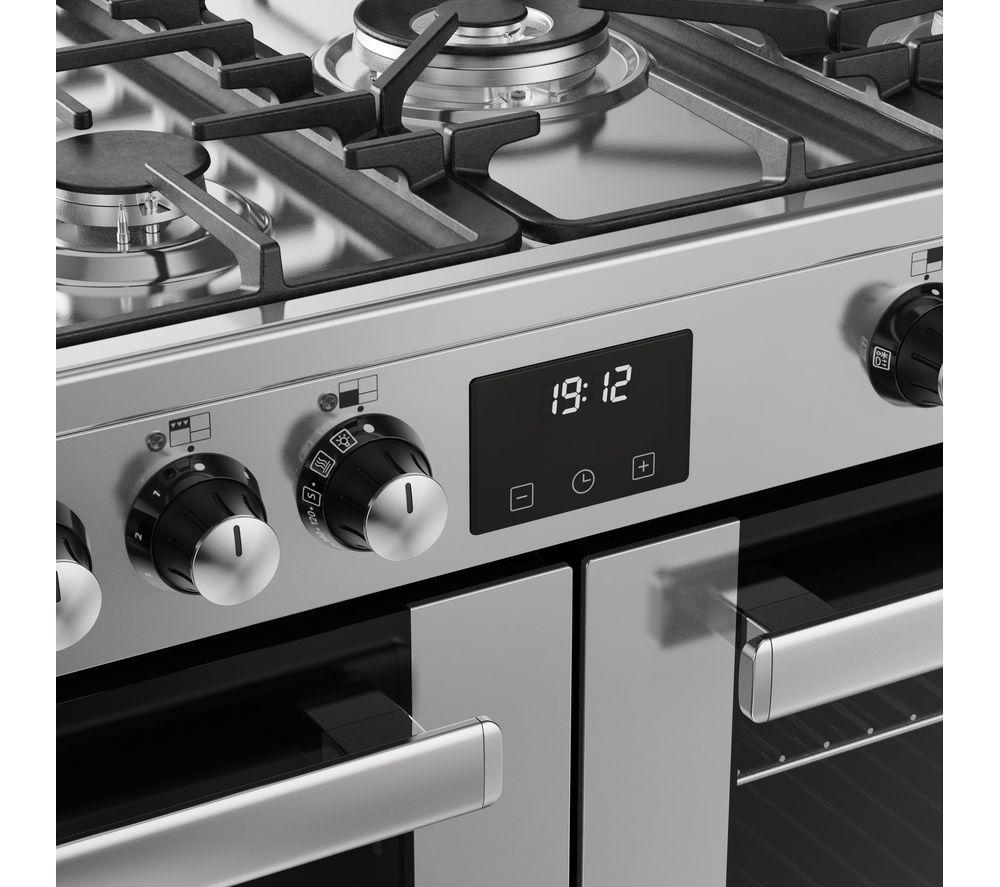 BELLING Cookcentre 110DF Electric Gas Range Cooker - Stainless Steel image number 9 of 21