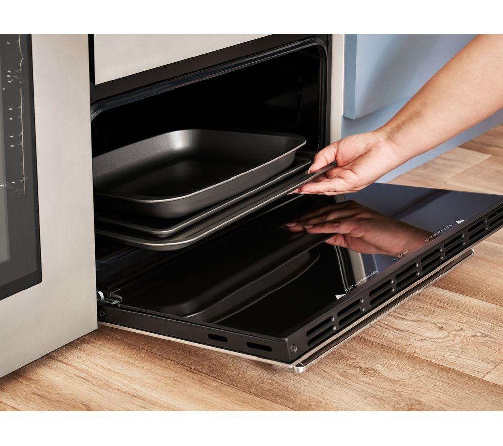 BELLING Cookcentre 100DF Dual Fuel Range Cooker - Stainless Steel & Chrome image number 20 of 21