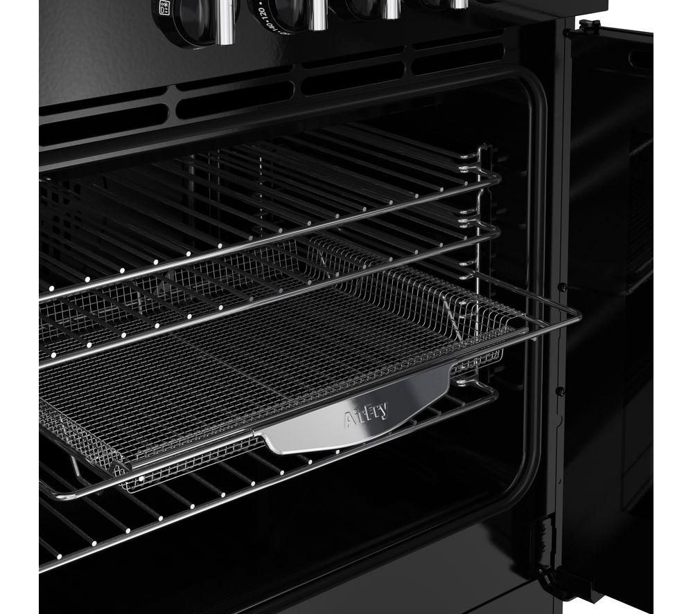 BELLING Farmhouse 110DF Dual Fuel Range Cooker - Black & Chrome image number 4 of 21