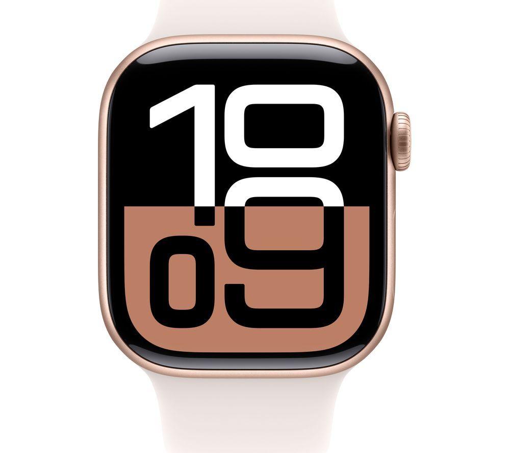 Buy APPLE Watch Series 10 42 mm Rose Gold Aluminium Case with