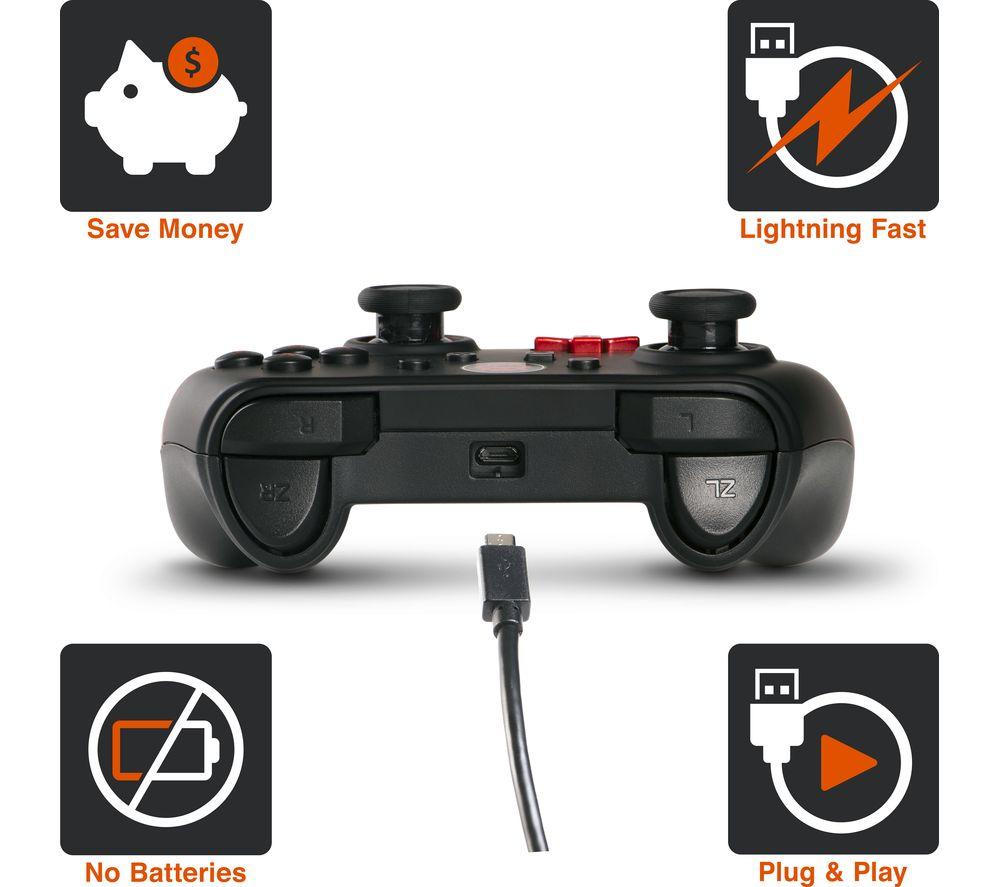 POWERA Nintendo Switch Wired Controller - Brick Breaker Mario image number 6 of 6