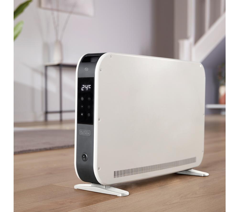 BLACK + DECKER BXCV41014GB Portable Smart Panel Heater - White image number 2 of 4