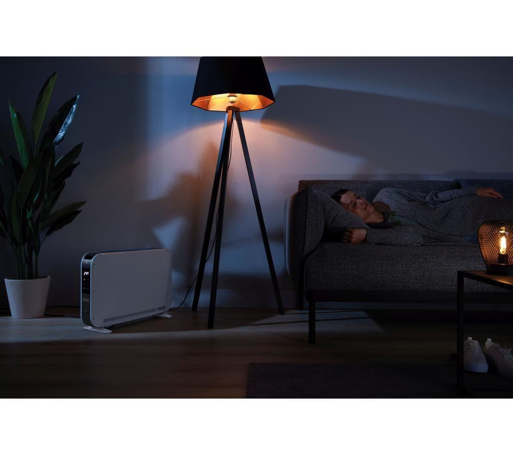 BLACK + DECKER BXCV41014GB Portable Smart Panel Heater - White image number 3 of 4