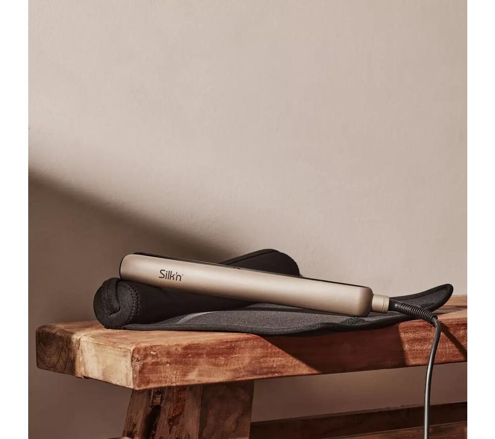 SILK'N SilkyStraight Hair Straightener - Rose Gold image number 5 of 8
