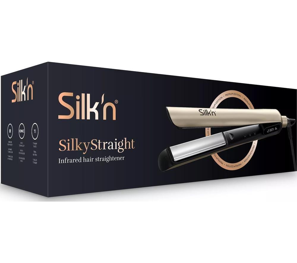 SILK'N SilkyStraight Hair Straightener - Rose Gold image number 8 of 8