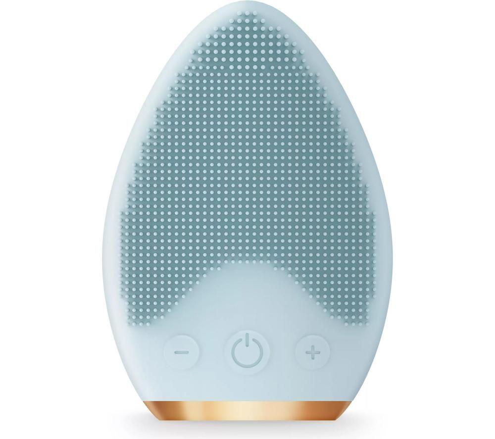 SILK'N Bright Lux Facial Cleansing Brush & Massager - Blue, Blue