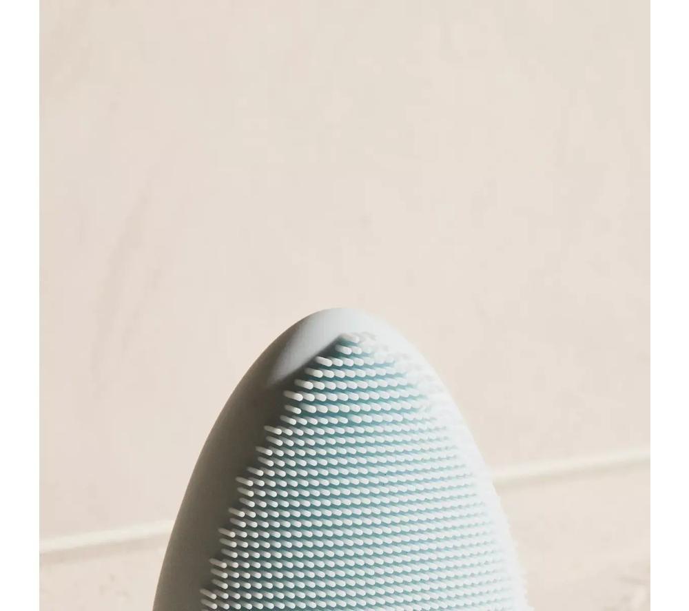 SILK'N Bright Lux Facial Cleansing Brush & Massager - Blue image number 5 of 12